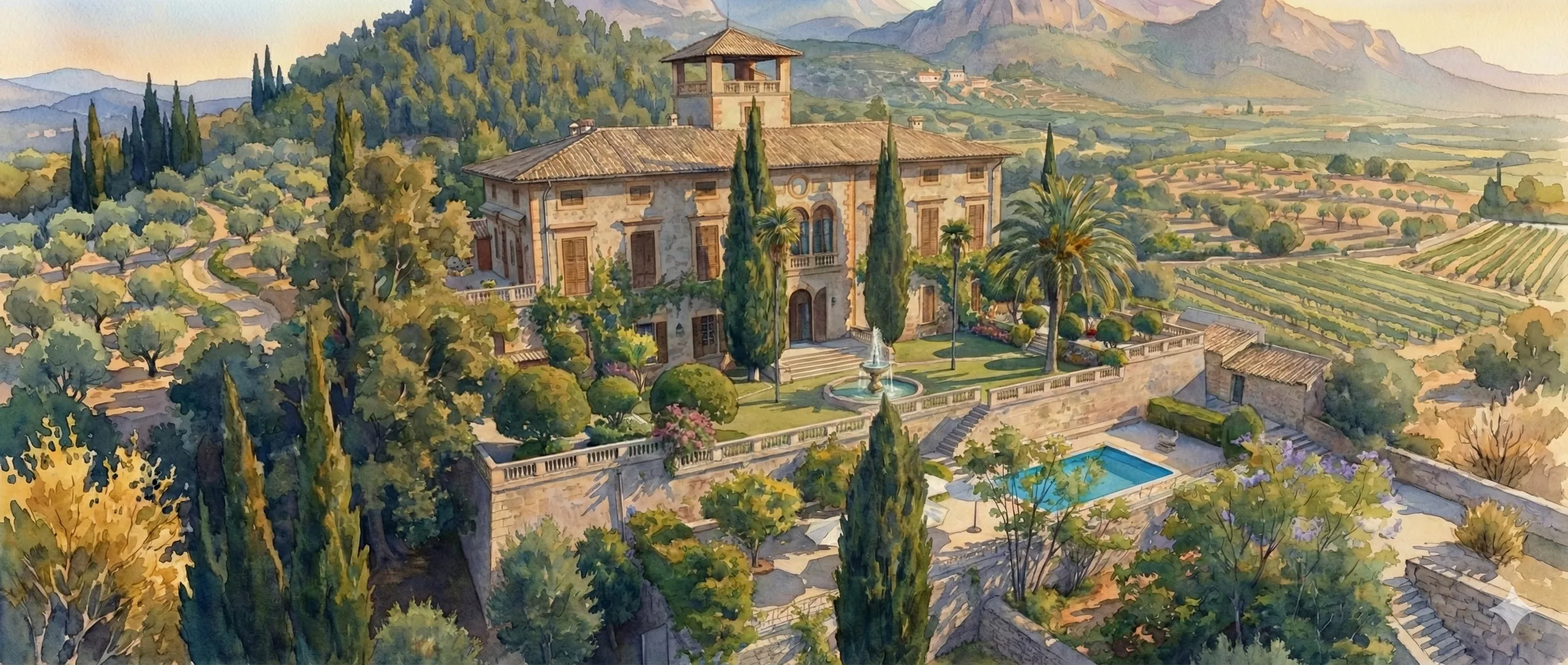 Mediterranean villa in Mallorca